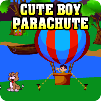 Avm Cute Boy Parachute Escape Walkthrough